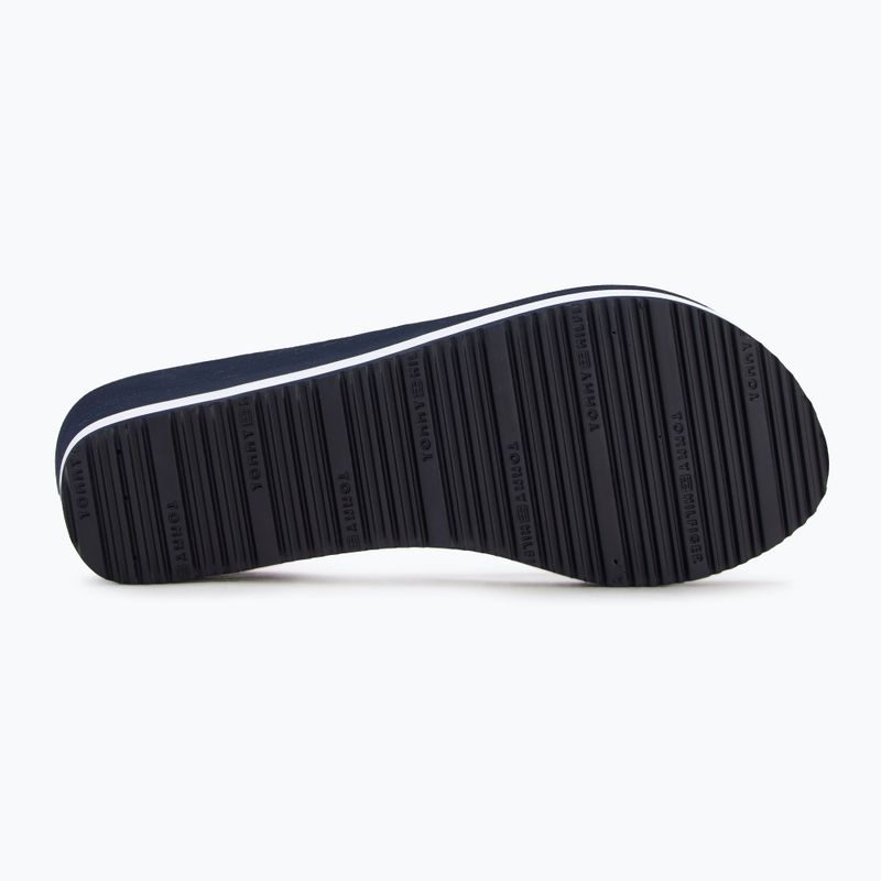 В'єтнамки жіночі Tommy Hilfiger Corporate Wedge Beach Sandal space blue 4