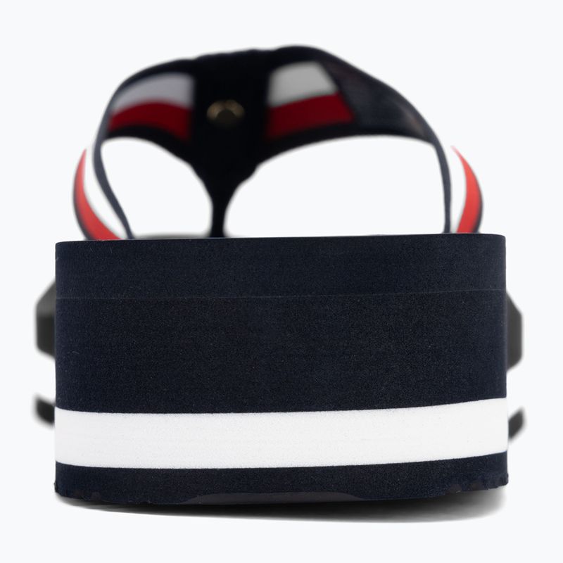 В'єтнамки жіночі Tommy Hilfiger Corp Mid Wedge Beach Sandal space blue 6