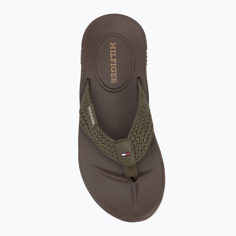 В'єтнамки чоловічі Tommy Hilfiger Molded Web Beach Sandal army green 5