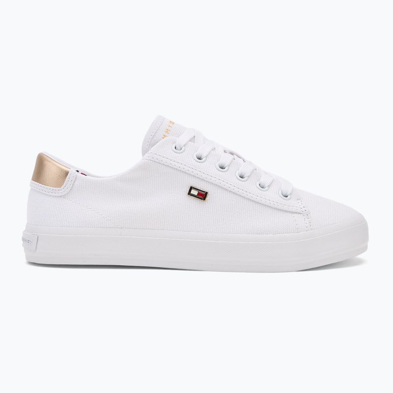 Кеди жіночі Tommy Hilfiger Vulc Canvas Lace Up white 2