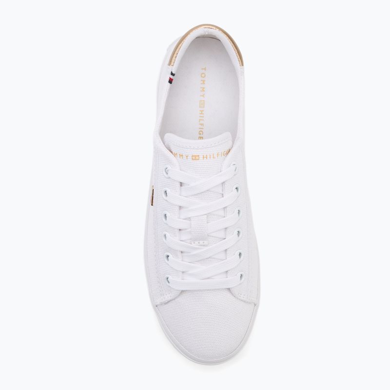 Кеди жіночі Tommy Hilfiger Vulc Canvas Lace Up white 5