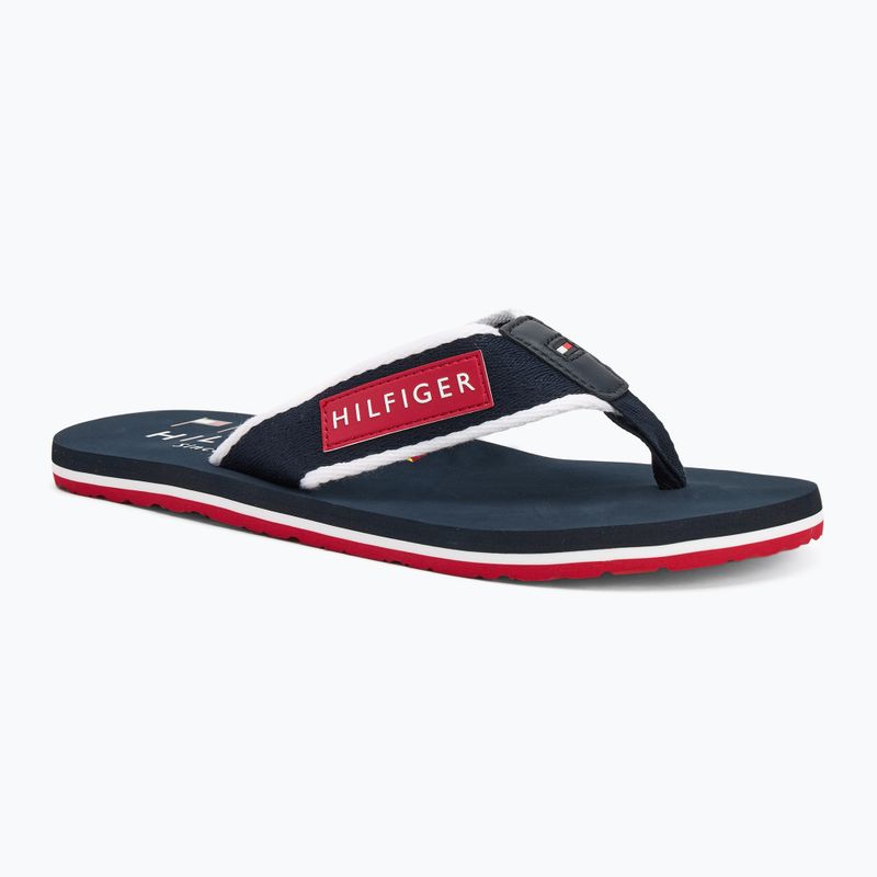 В'єтнамки чоловічі Tommy Hilfiger Patch Beach Sandal desert sky