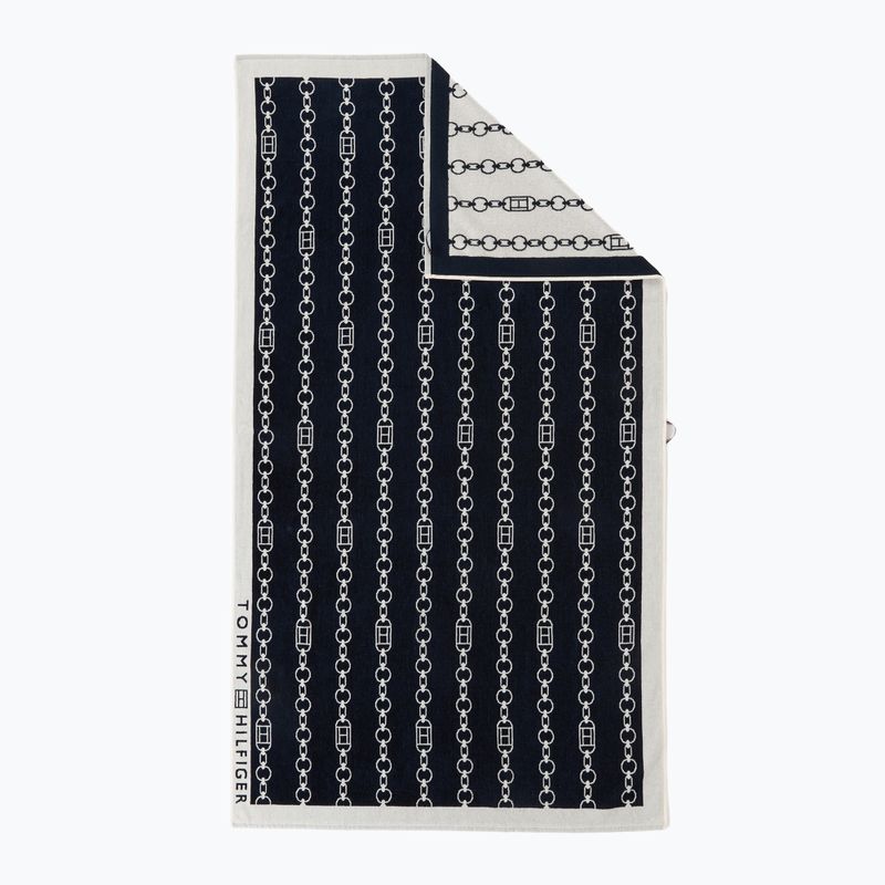 Рушник Tommy Hilfiger Towel flag chain dark night navy