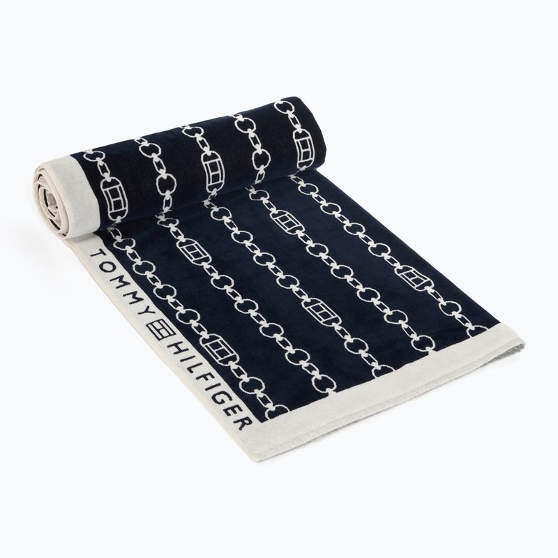 Рушник Tommy Hilfiger Towel flag chain dark night navy 2