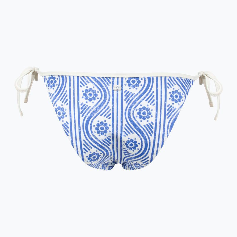 Нижня частина купальника Tommy Hilfiger Cheeky String Side Tie Print floral stripe blue spell 2