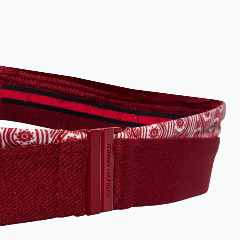 Верхня частина купальника Tommy Hilfiger Halter Rp Print floral stripe regatta red 4