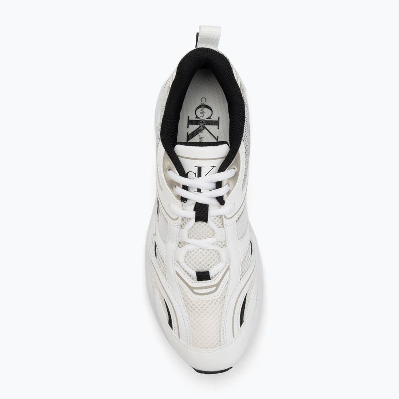 Кросівки жіночі Calvin Klein YW0YW01807 Retro Tennis Mesh мл bright white/black 5
