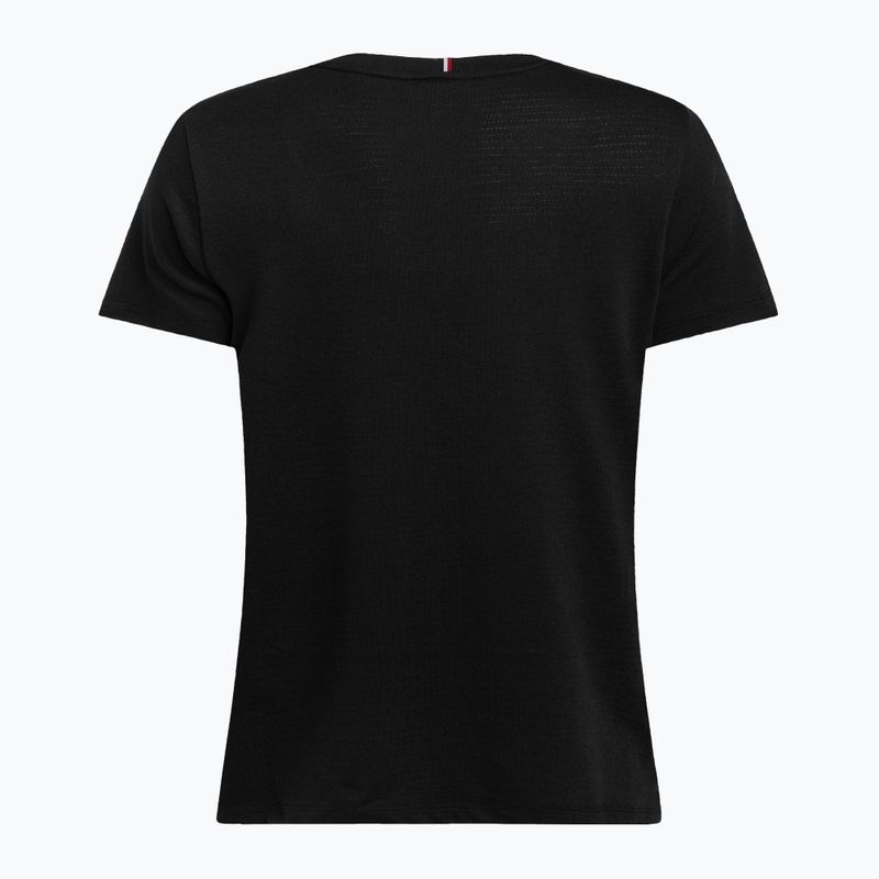 Футболка для тренувань жіноча Tommy Hilfiger Performance Mesh Tee black 6