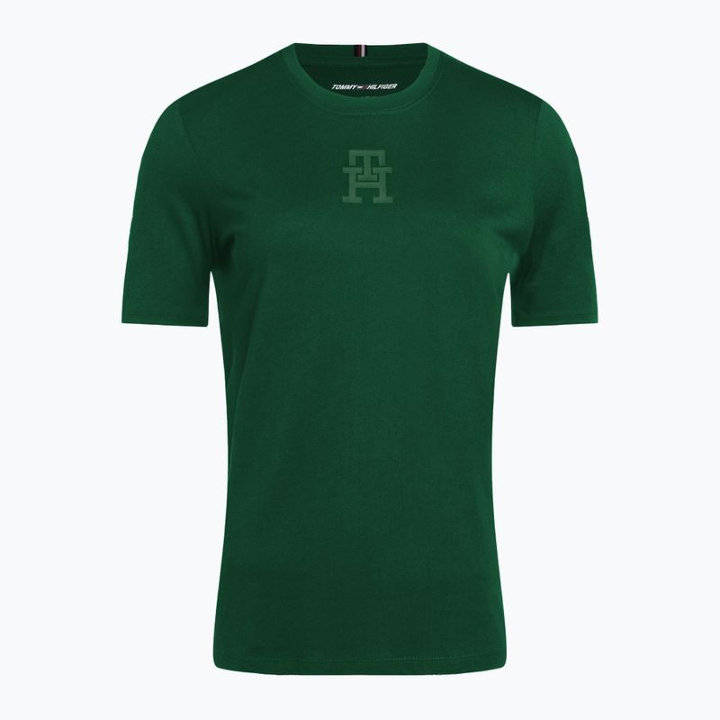 Футболка для тренувань жіноча Tommy Hilfiger Regular Th Monogram green 5