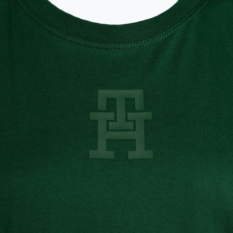 Футболка для тренувань жіноча Tommy Hilfiger Regular Th Monogram green 7
