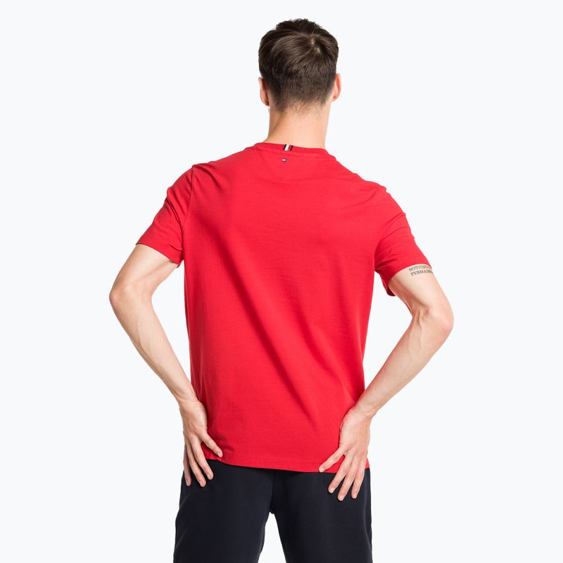 Футболка чоловіча Tommy Hilfiger Graphic Tee red 3