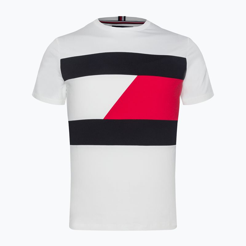 Футболка тренувальна чоловіча Tommy Hilfiger Colorblocked Mix Media white 5