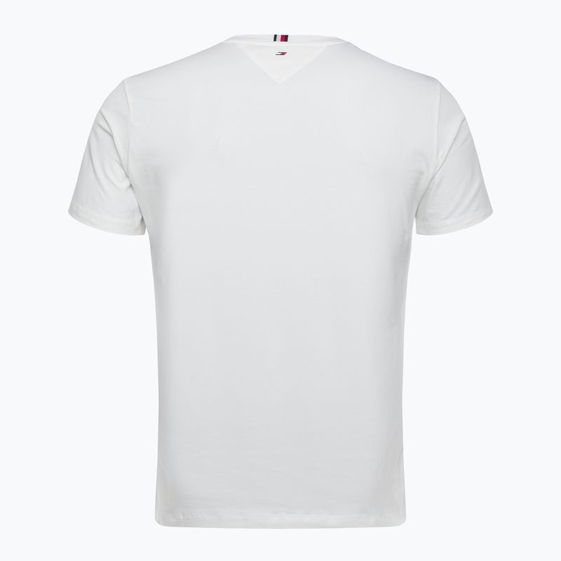 Футболка тренувальна чоловіча Tommy Hilfiger Colorblocked Mix Media white 6