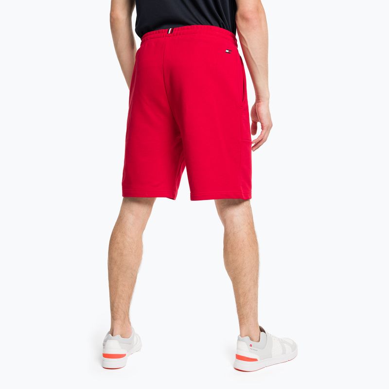 Шорти для тренувань чоловічі Tommy Hilfiger Graphic Sweatshort red 3