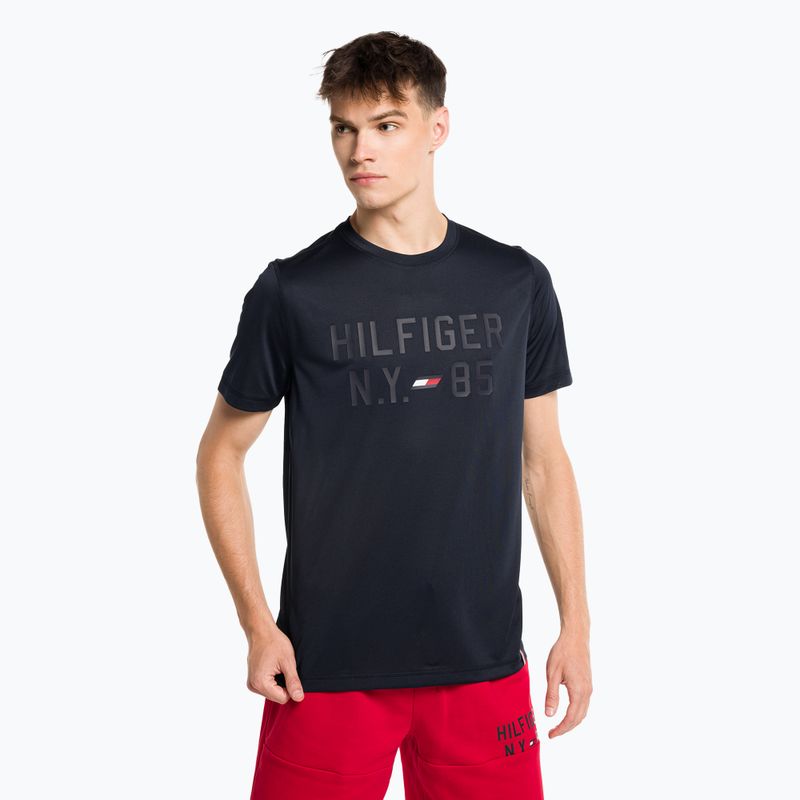 Футболка тренувальна чоловіча Tommy Hilfiger Graphic Training blue