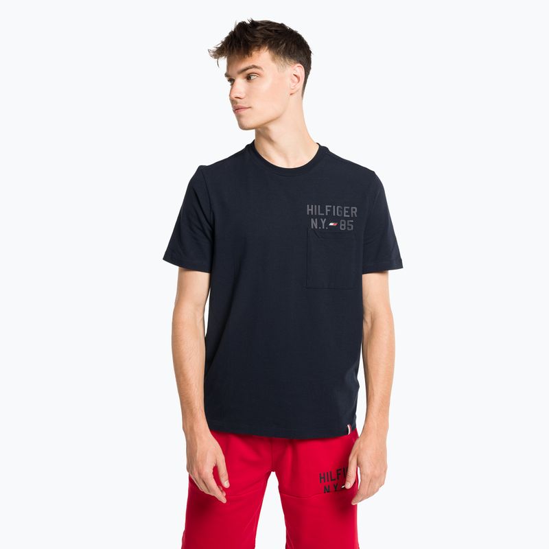 Футболка чоловіча Tommy Hilfiger Graphic Tee blue