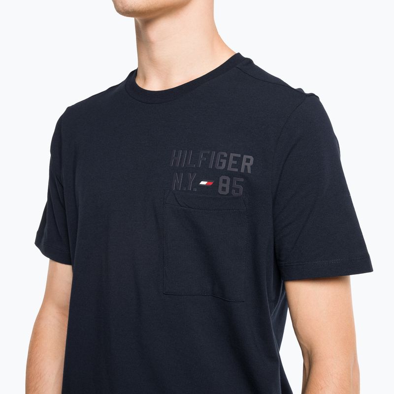 Футболка чоловіча Tommy Hilfiger Graphic Tee blue 4