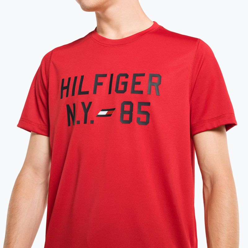 Футболка тренувальна чоловіча Tommy Hilfiger Graphic Training red 4