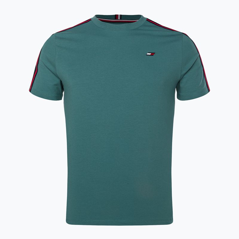Футболка тренувальна чоловіча Tommy Hilfiger Textured Tape green 5