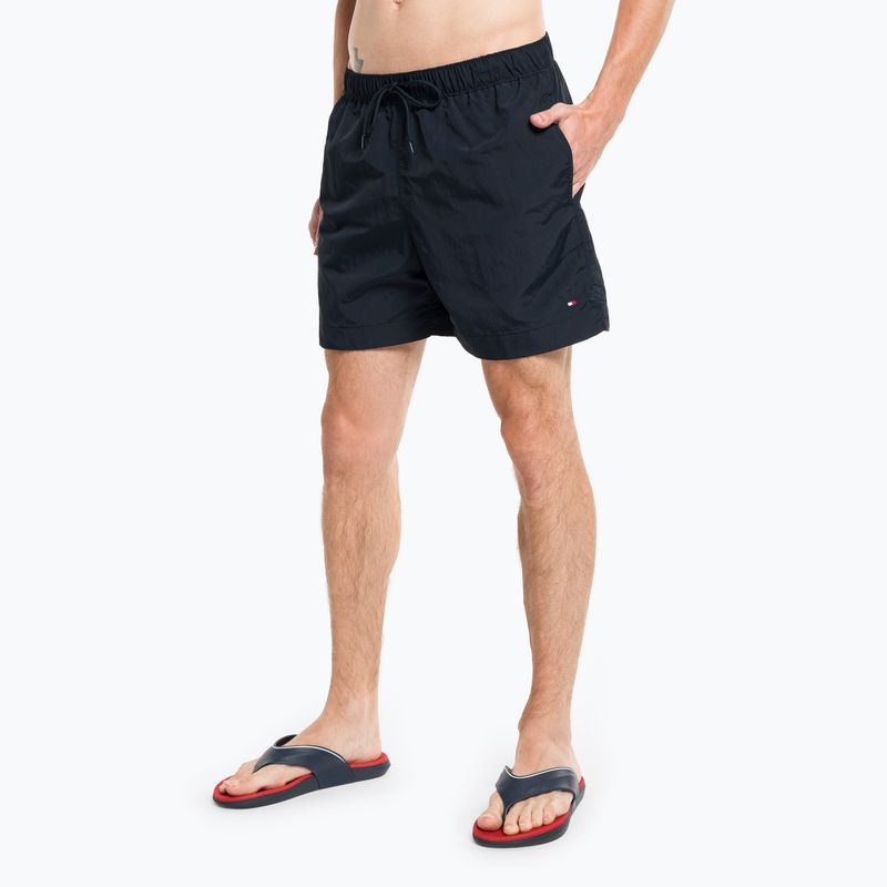 Шорти для плавання чоловічі Tommy Hilfiger Medium Drawstring blue 4