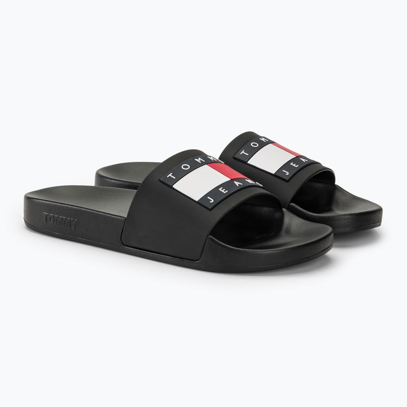 Шльопанці чоловічі Tommy Jeans Pool Slide Ess black 4