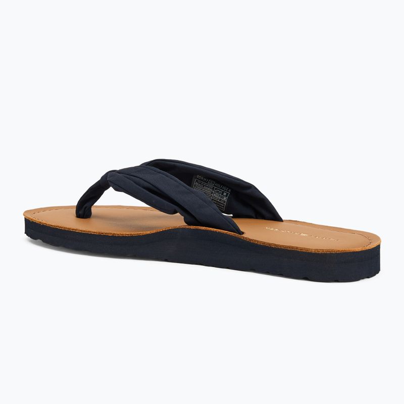 В'єтнамки жіночі Tommy Hilfiger Elevated Beach Sandal space blue 3