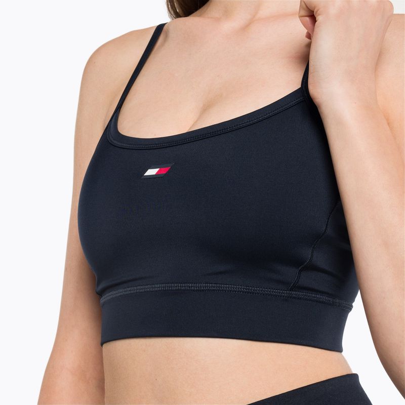 Бюстгальтер спортивний Tommy Hilfiger Essentials Low Int blue 4