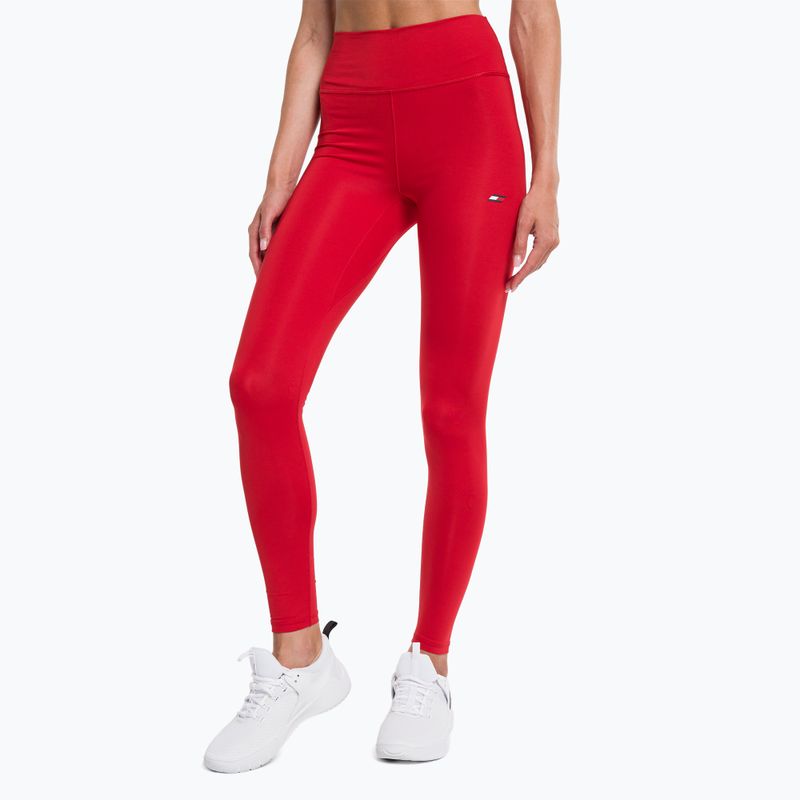 Легінси тренувальні жіночі Tommy Hilfiger Essentials Rw Full Length red