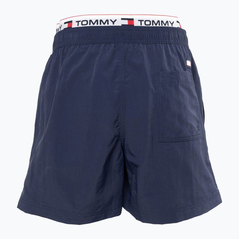 Шорти для плавання чоловічі Tommy Hilfiger DW Medium Drawstring twilight navy 2