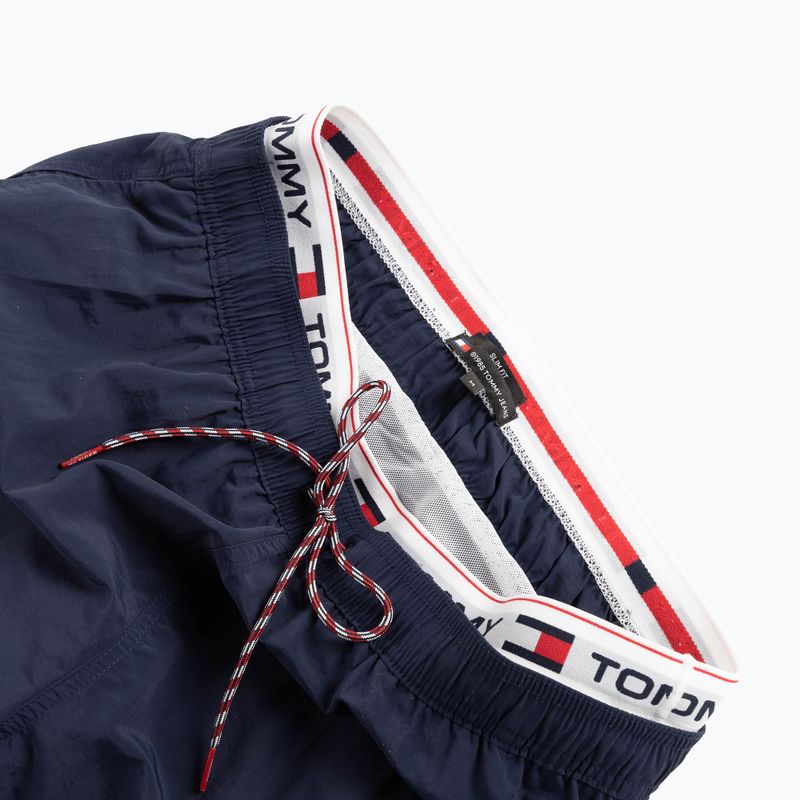 Шорти для плавання чоловічі Tommy Hilfiger DW Medium Drawstring twilight navy 4