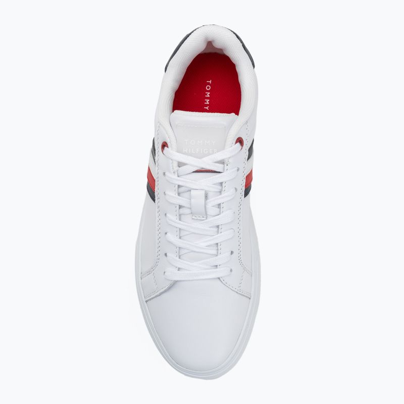 Кросівки чоловічі Tommy Hilfiger Essential Leather Cupsole white 5