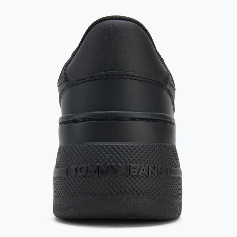 Кросівки жіночі Tommy Jeans Retro Basket Flatform Ess triple black 6