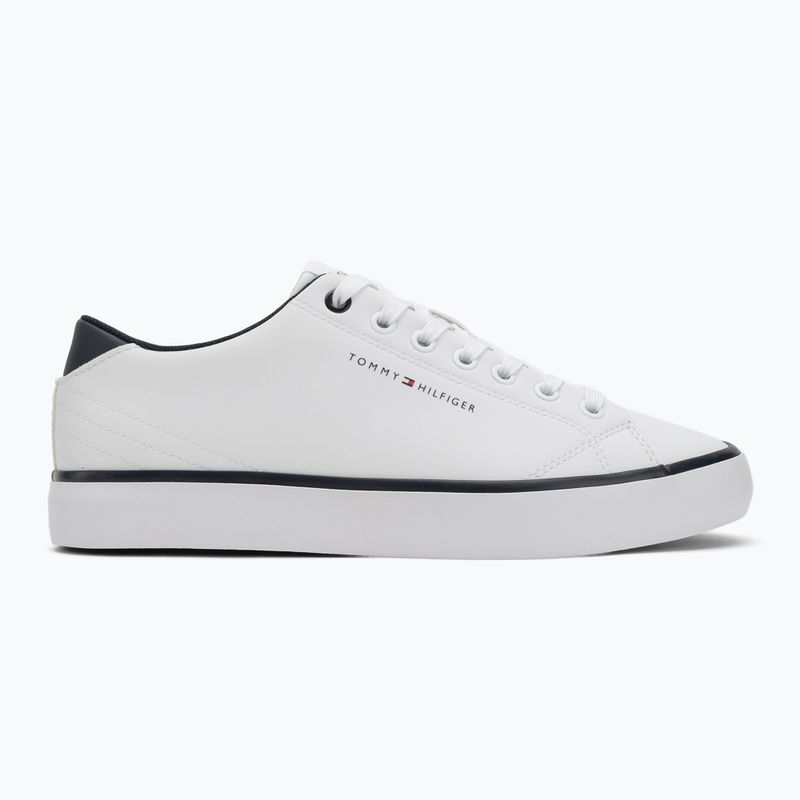 Кеди чоловічі Tommy Hilfiger Th Hi Vulc Core Low Leather Ess YBS white 2