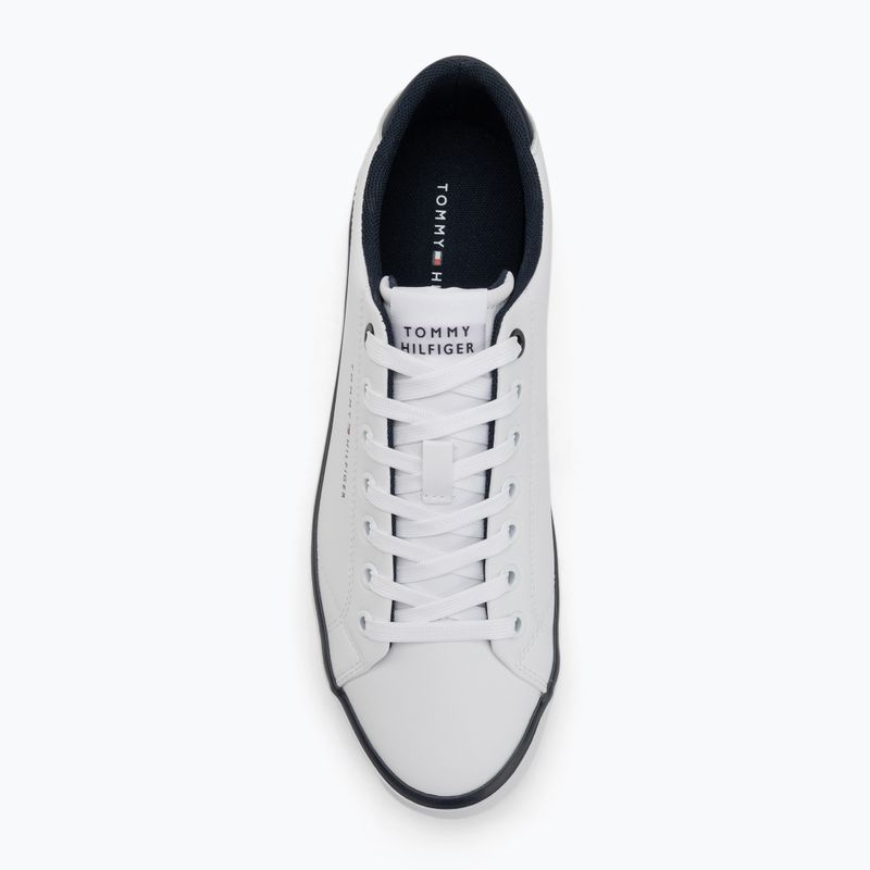 Кеди чоловічі Tommy Hilfiger Th Hi Vulc Core Low Leather Ess YBS white 5