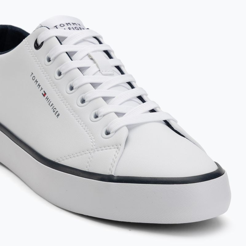 Кеди чоловічі Tommy Hilfiger Th Hi Vulc Core Low Leather Ess YBS white 7
