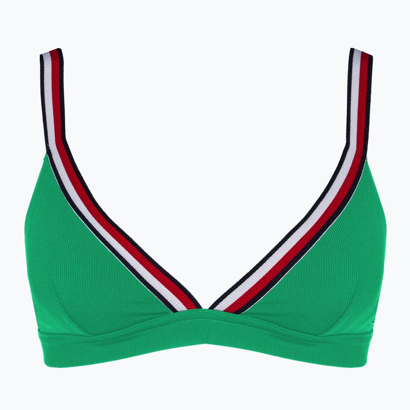 Верх олімпійського зеленого купальника Tommy Hilfiger Triangle Rp