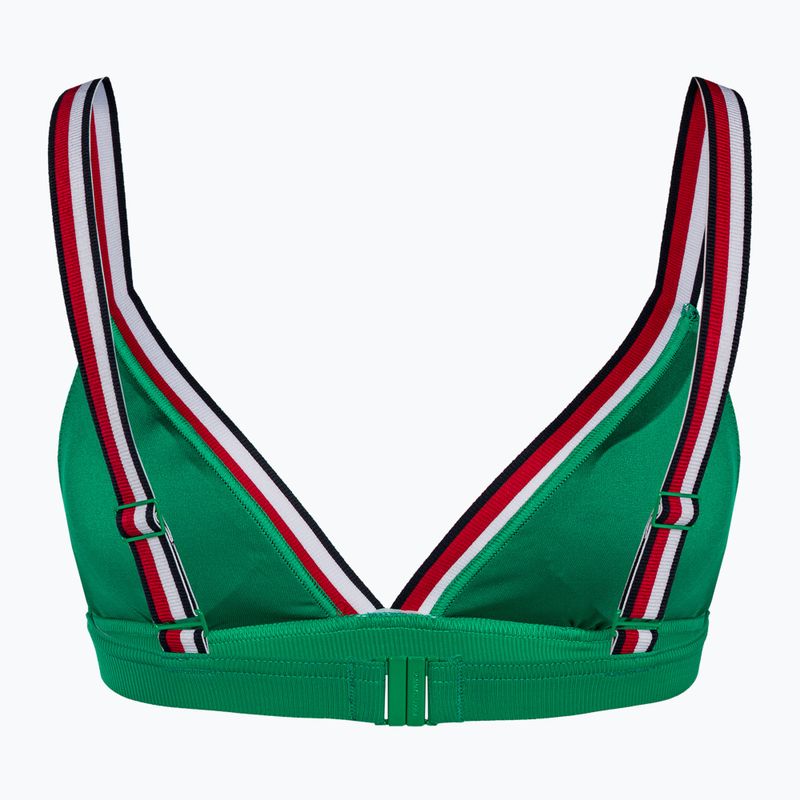 Верх олімпійського зеленого купальника Tommy Hilfiger Triangle Rp 2