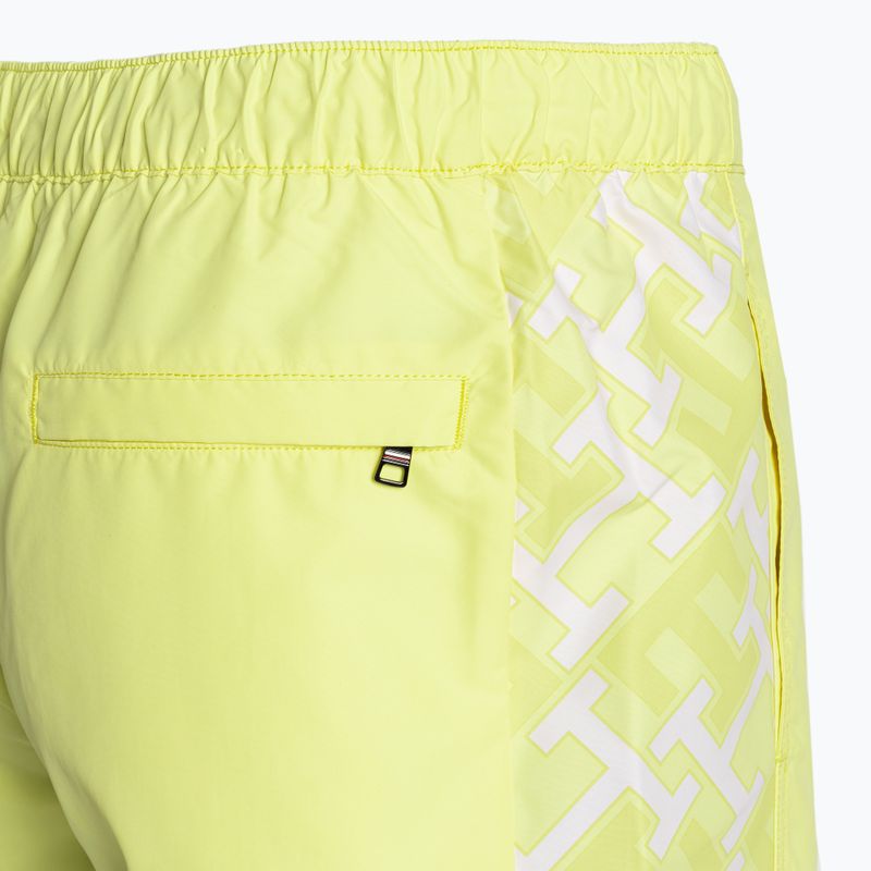 Шорти для плавання чоловічі Tommy Hilfiger SF Medium Drawstring Print reactive monogram yellow tulip 3
