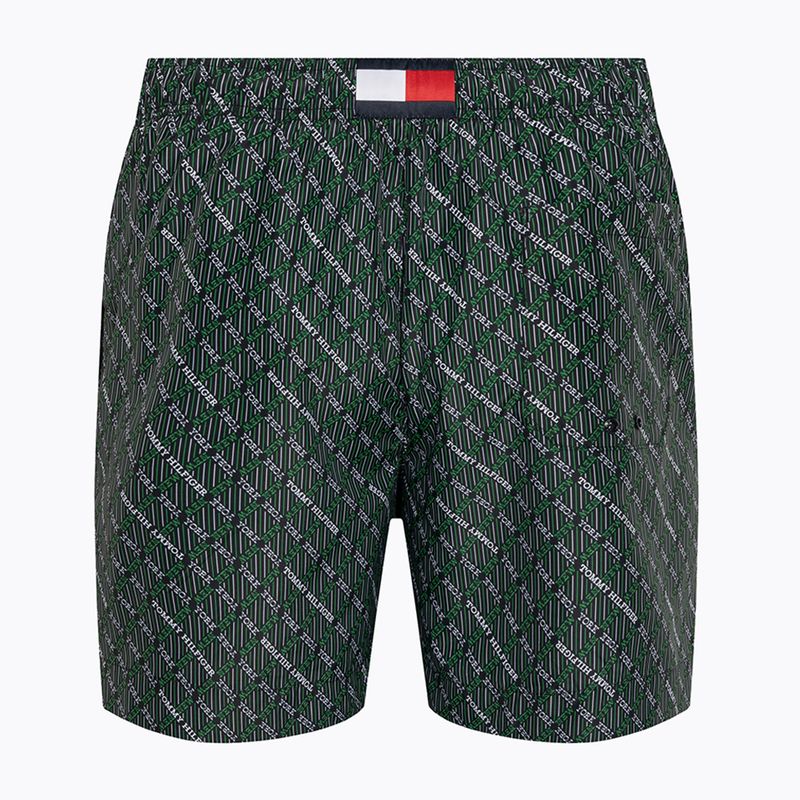 Шорти для плавання чоловічі Tommy Hilfiger Medium Drawstring Print new york geo green 2