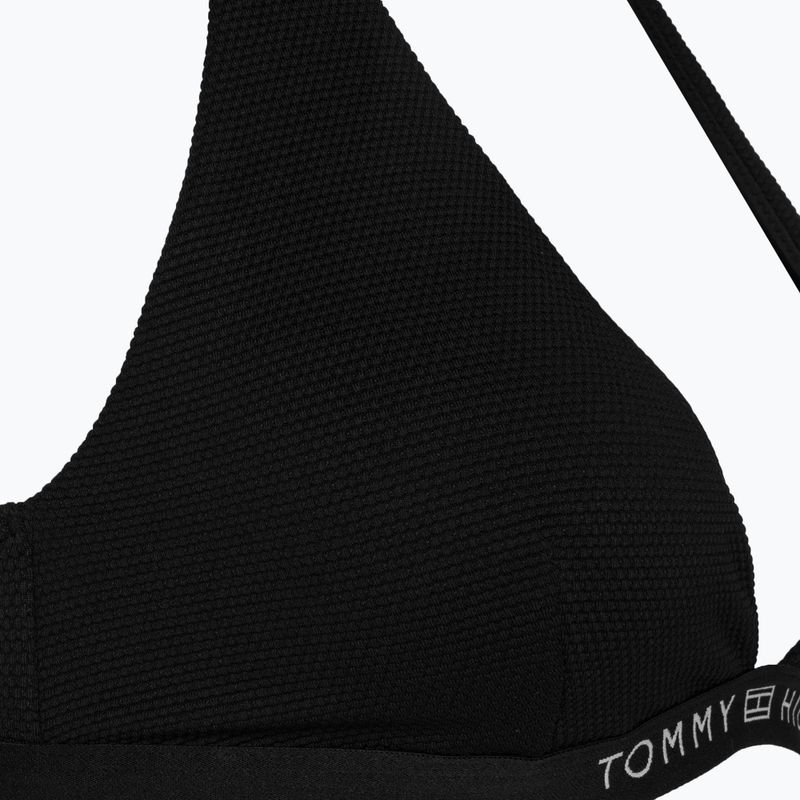 Верх купальника Tommy Hilfiger Triangle Fixed Rp чорний 3