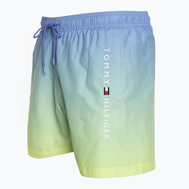 Шорти для плавання чоловічі Tommy Hilfiger Medium Drawstring Print ombre blue spell/yellow tulip 3