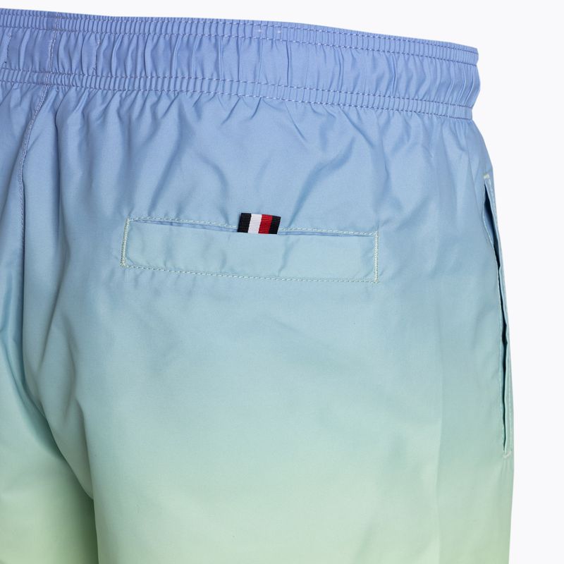 Шорти для плавання чоловічі Tommy Hilfiger Medium Drawstring Print ombre blue spell/yellow tulip 4