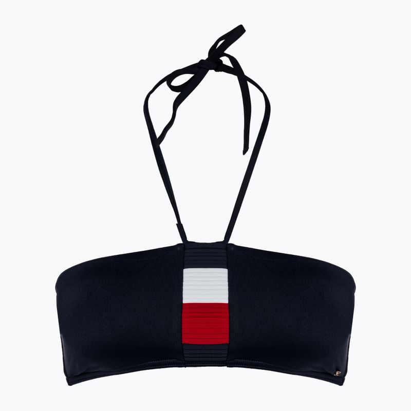 Топ для купальника Tommy Hilfiger Bandeau desert sky