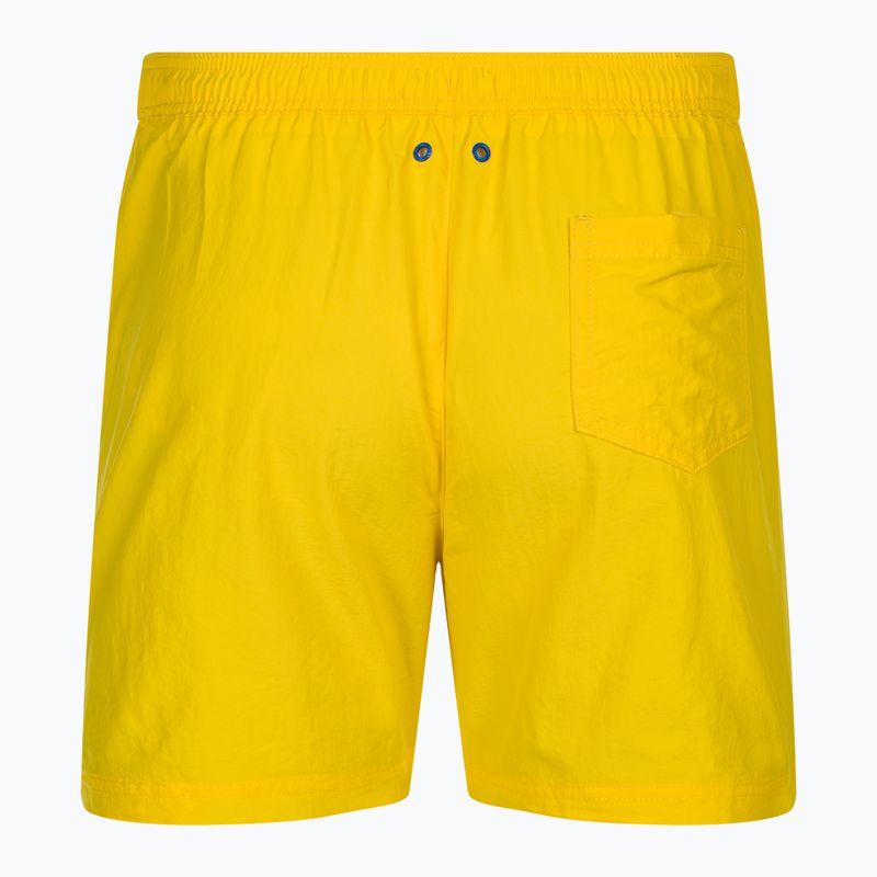 Шорти для плавання чоловічі Tommy Jeans SF Medium Drawstring Side Tape vivid yellow 2