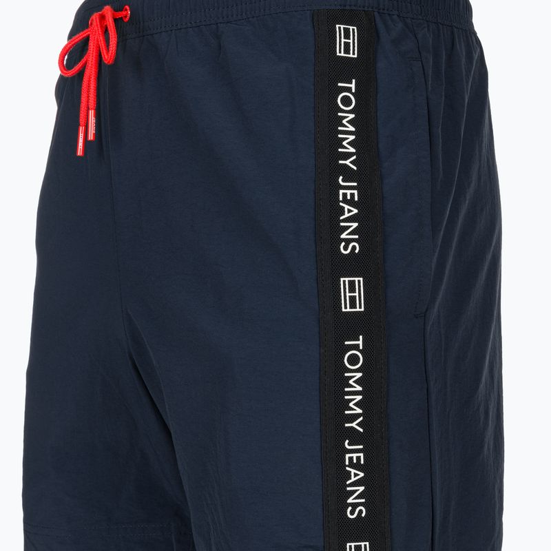 Шорти для плавання чоловічі Tommy Jeans SF Medium Drawstring Side Tape dark night navy 3