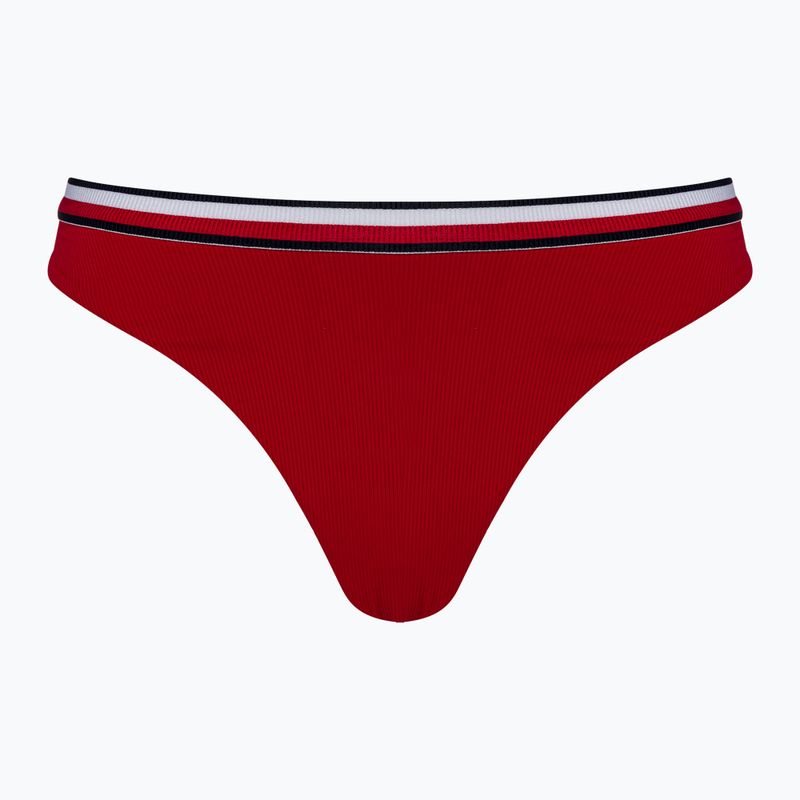 Tommy Hilfiger Cheeky High Leg Bikini нижня частина основного червоного кольору