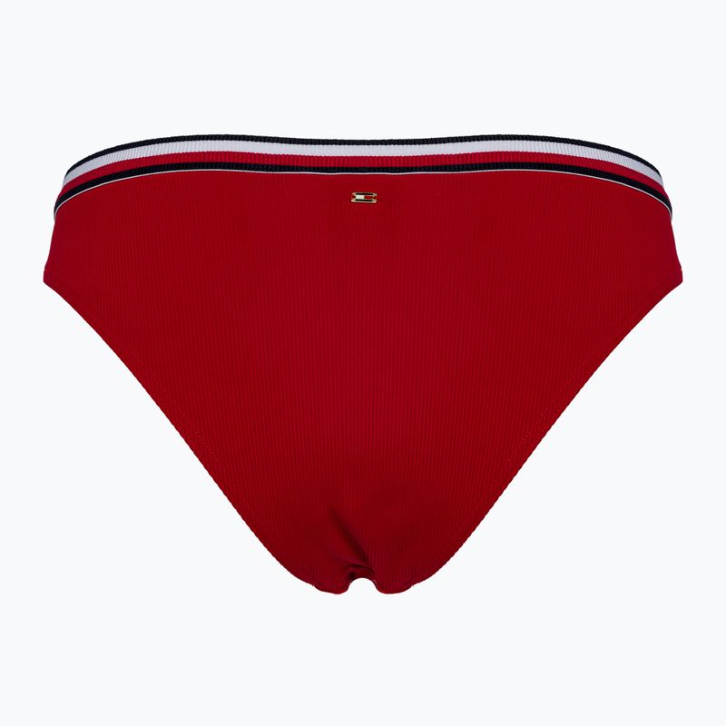 Tommy Hilfiger Cheeky High Leg Bikini нижня частина основного червоного кольору 2