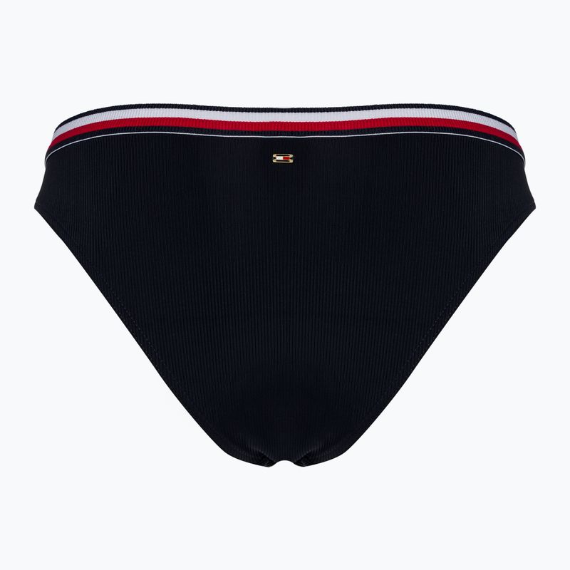 Tommy Hilfiger Cheeky High Leg Bikini внизу пустельного неба 2