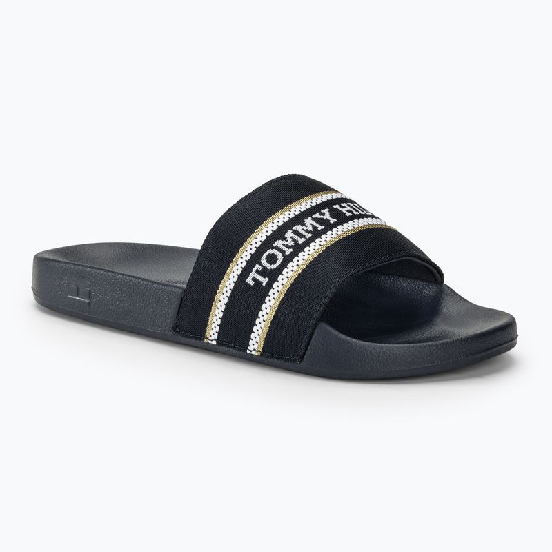 Шльопанці жіночі Tommy Hilfiger Poolslide With Webbing space blue