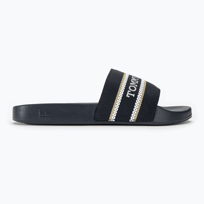 Шльопанці жіночі Tommy Hilfiger Poolslide With Webbing space blue 2